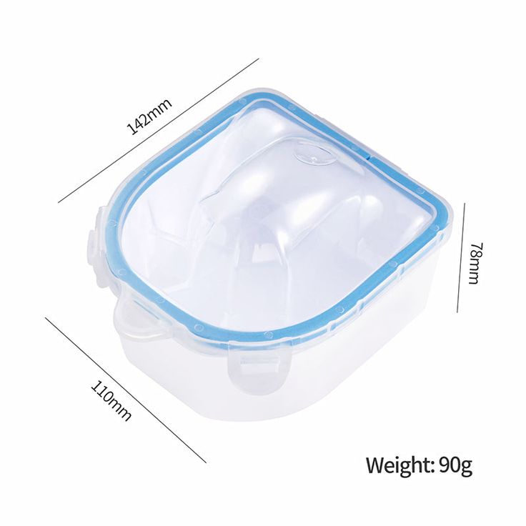 Professional Double-Layer Nail Soaking Bowl