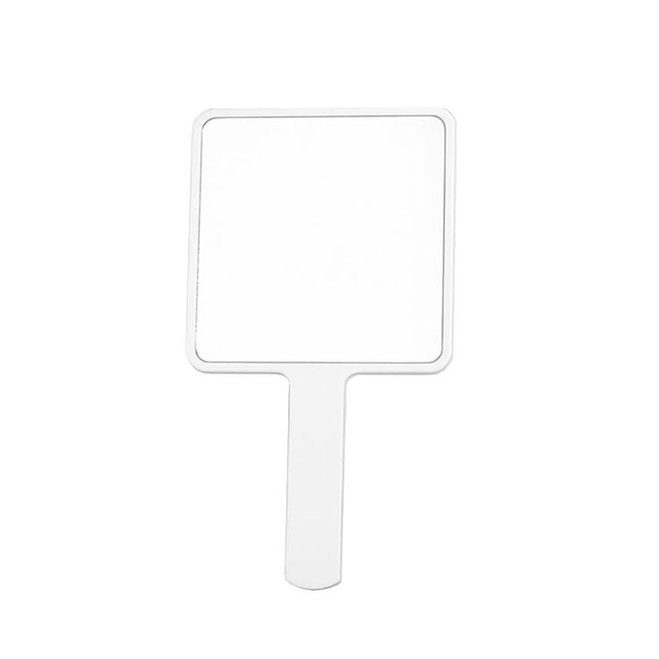 Handheld Square Mirror with Handle – 9cm x 16cm