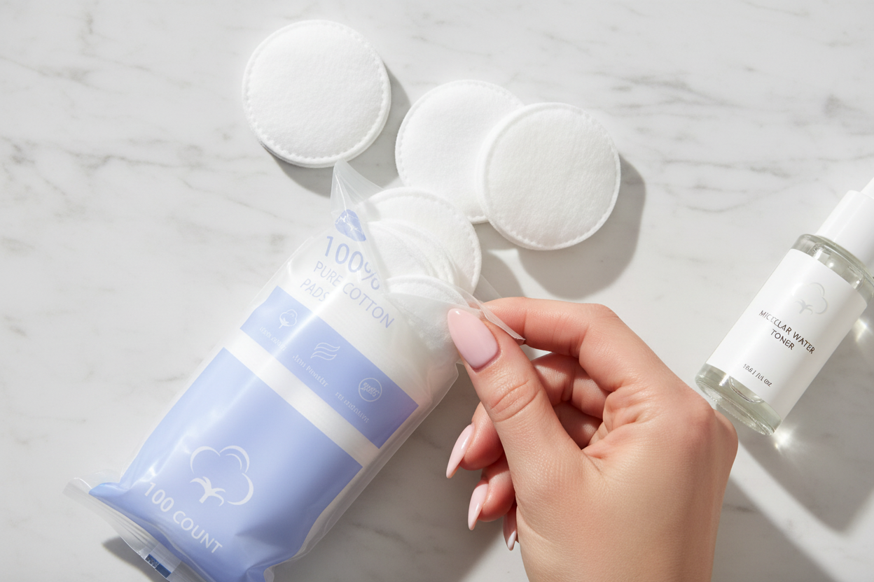 Cotton Pads – Lifestyle Shot