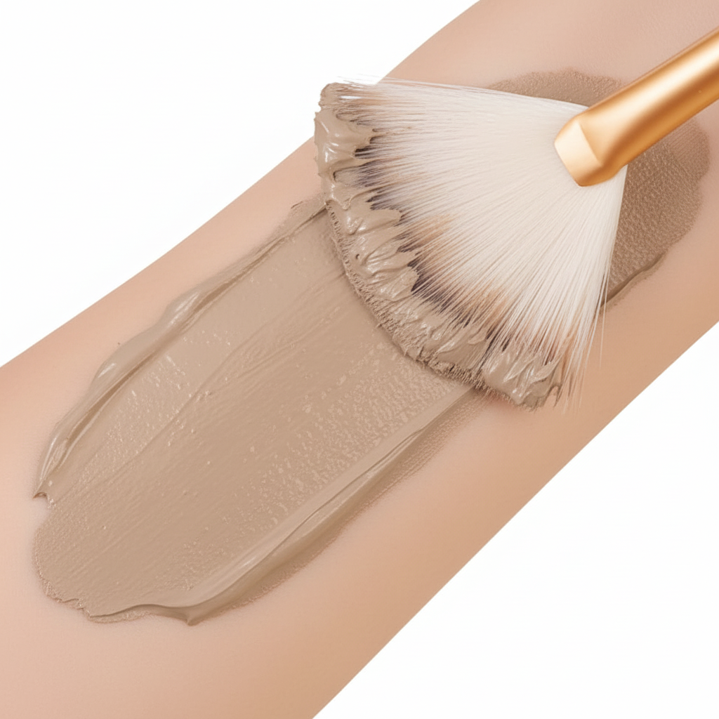 Fan Brush – Clay Mask Application