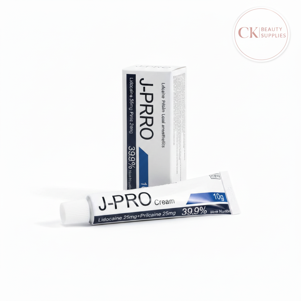 J-PRO numbing cream with CK Beauty Supplies branding