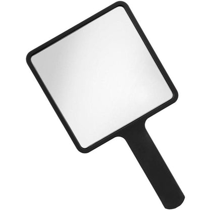 Handheld Square Mirror with Handle – 9cm x 16cm