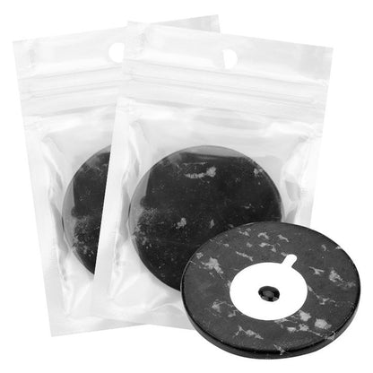 Black Artificial Jade Adhesive Stone