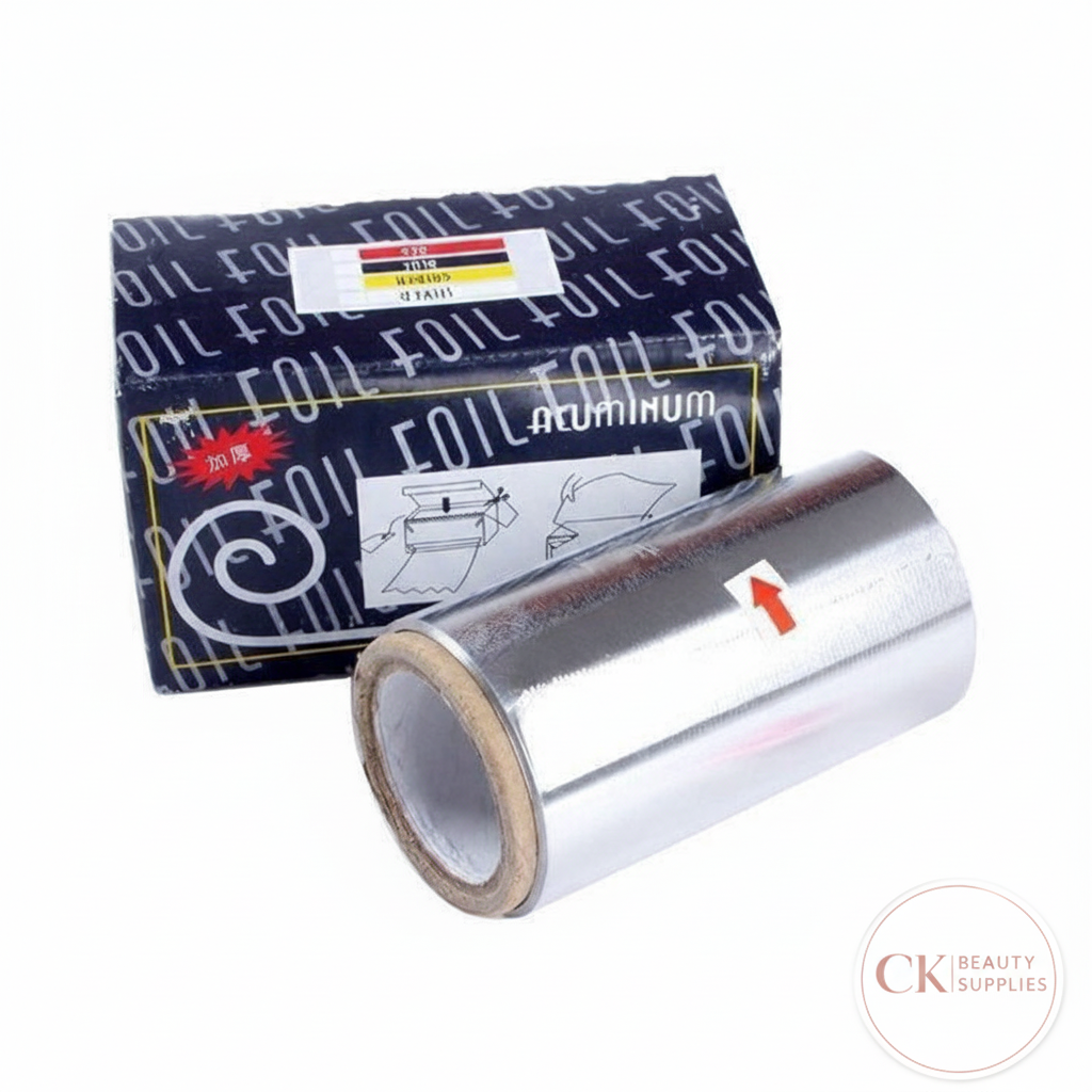 Aluminum Foil with CK Beauty Supplies Logo