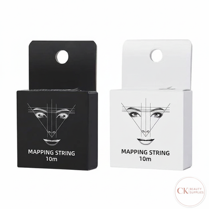 Brow Mapping String Dispensers with CK Beauty Supplies Logo