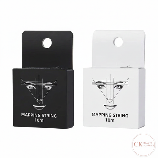 Brow Mapping String Dispensers with CK Beauty Supplies Logo