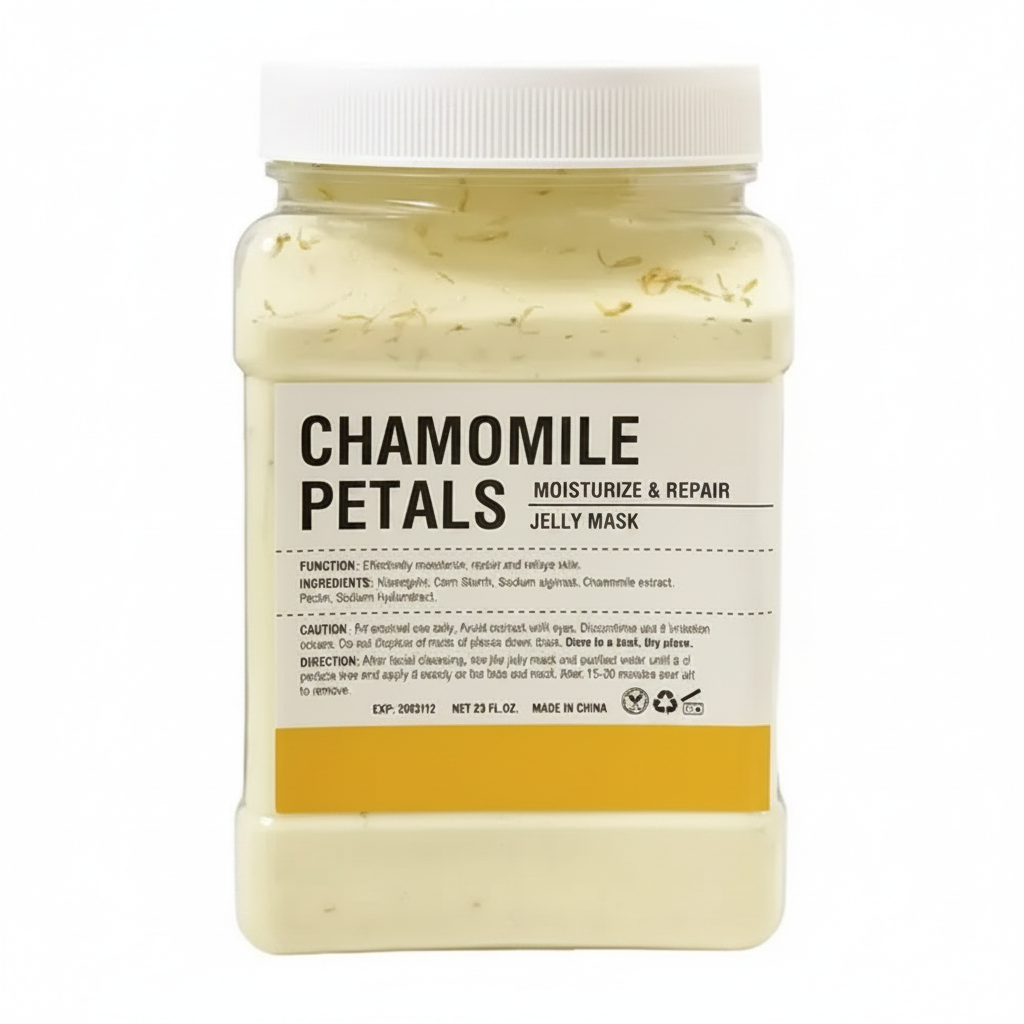Chamomile Petals Jelly Mask – Professional Product Shot