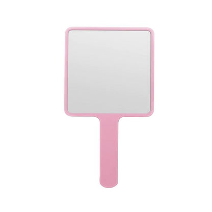 Handheld Square Mirror with Handle – 9cm x 16cm