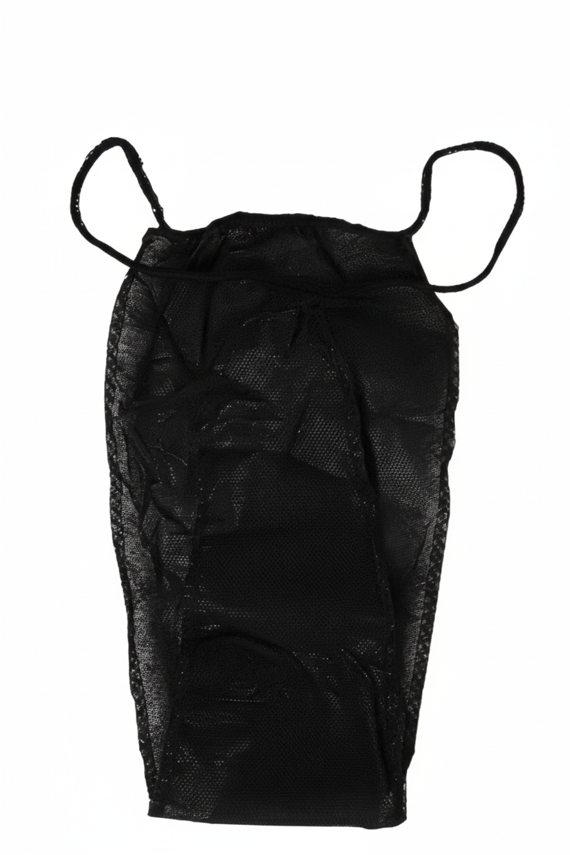 Enhanced Black Lace Spray Tan Bra - Professional Product Image