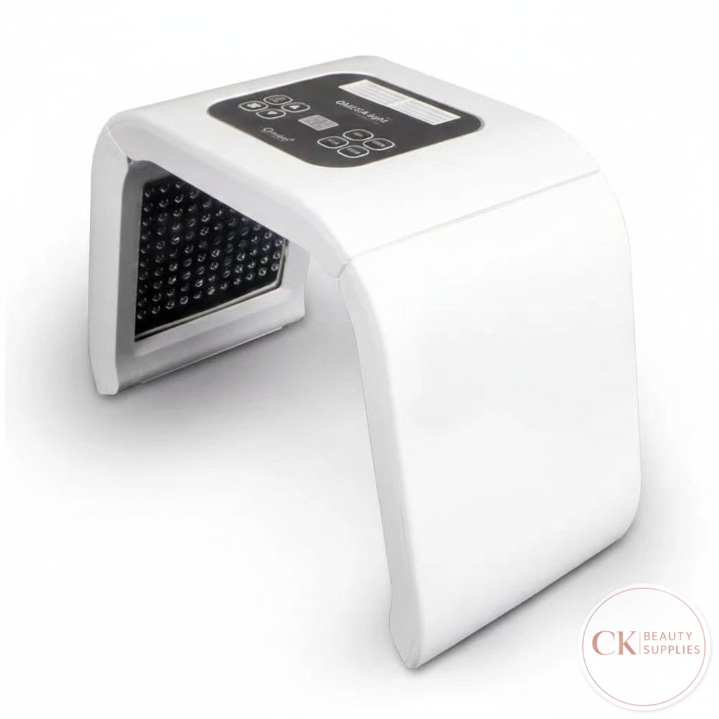 Enhanced LED Light Therapy Device with CK Beauty Supplies Logo