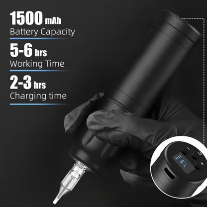 Enhanced Tattoo Pen Battery Specifications - Professional Image