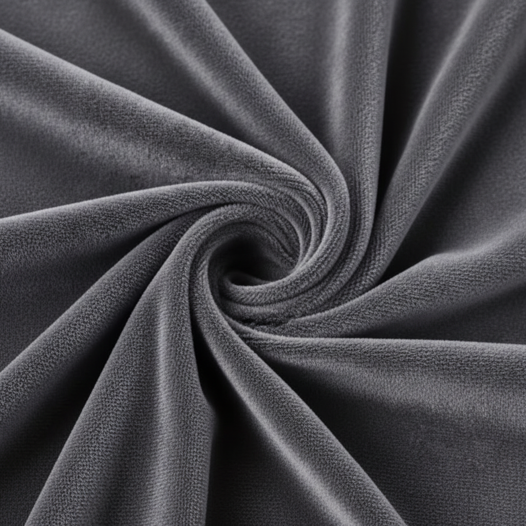 Enhanced Velvet Fabric Texture - Professional Detail Image