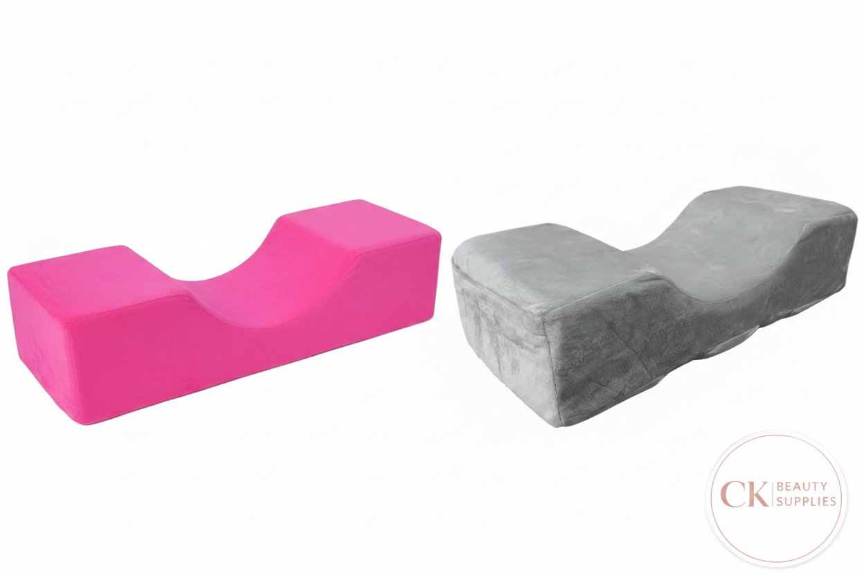 Eyelash Extension Pillows with CK Beauty Supplies Logo