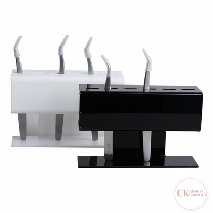 Eyelash Extension Tweezer Stands with CK Beauty Supplies Logo