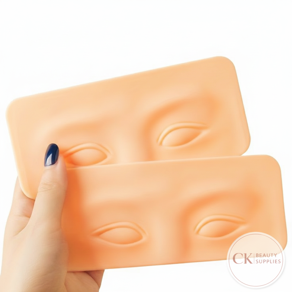 Eyelid Practice Pads with CK Beauty Supplies Logo