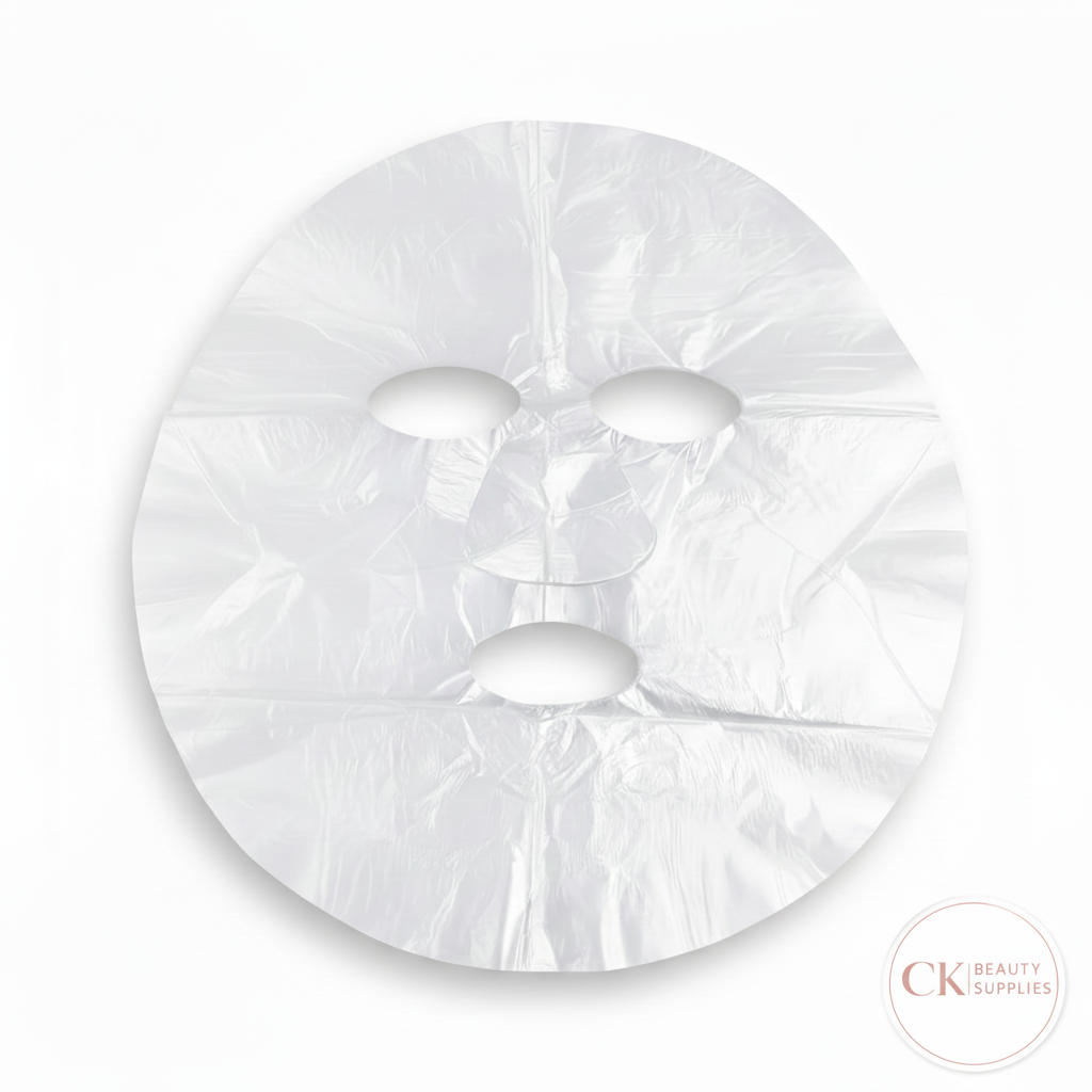 Face Mask Sheet with CK Beauty Supplies Logo