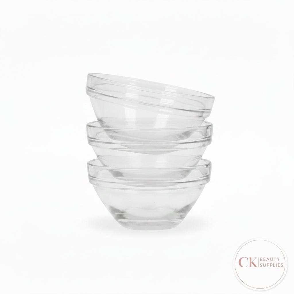 Glass Bowls Stacked