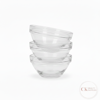 Glass Bowls Stacked