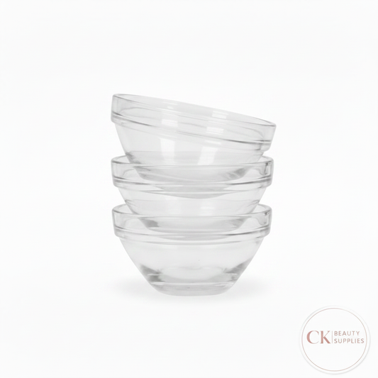 Glass Bowls Stacked