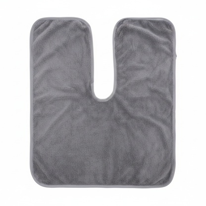 Grey U-Shaped Neck Towel Product Image