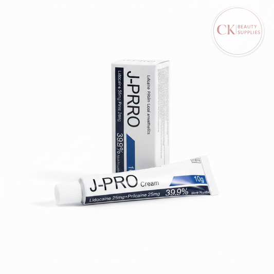 J-PRO numbing cream with CK Beauty Supplies branding