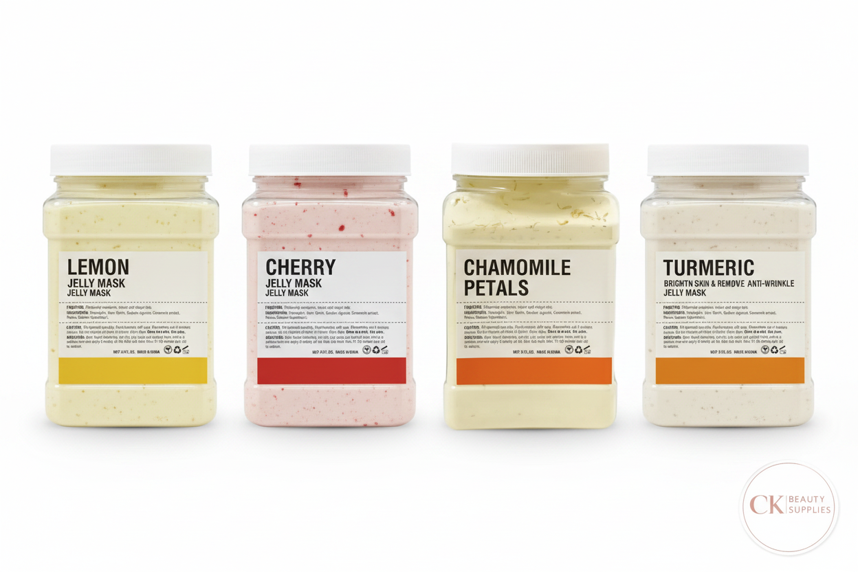 Jelly Mask Collection – With CK Beauty Supplies Logo