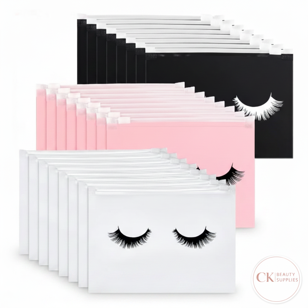 Lash Storage Bags - CK Logo Bottom Right
