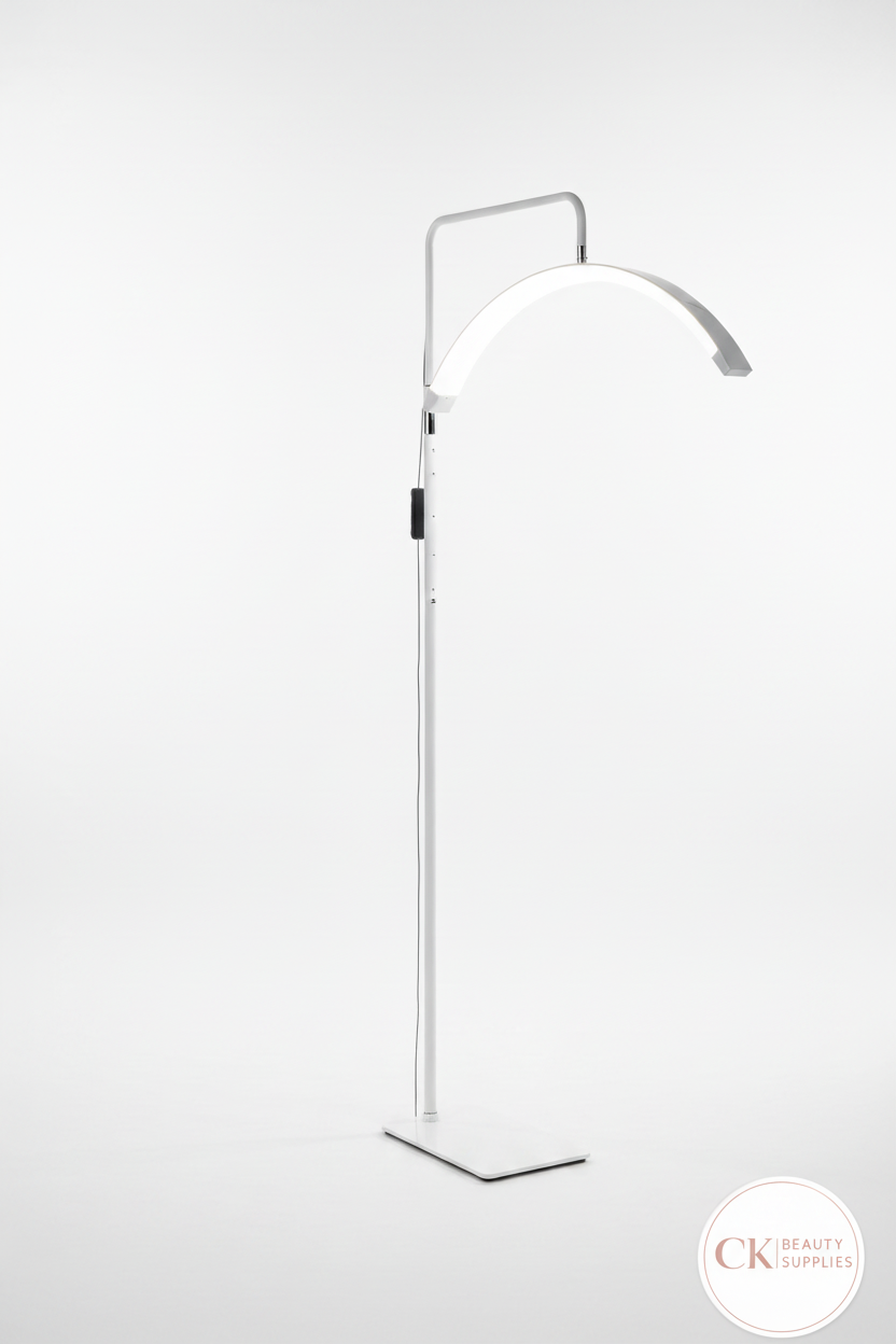 LED light therapy lamp with CK Beauty Supplies branding