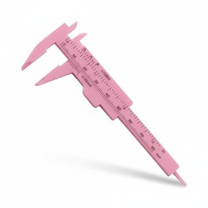 Premium Pink Eyebrow Caliper - No Logo