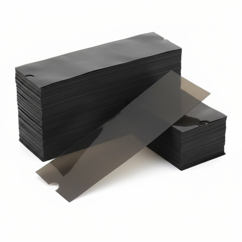 Professional clear black eye pads image