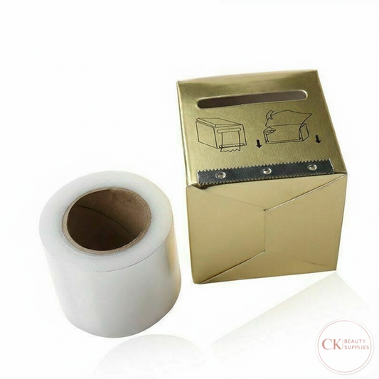 Professional Eyelash Tape Dispenser with CK Beauty Supplies Logo