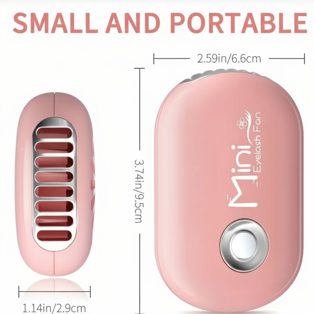 Professional Mini Eyelash Fan Specifications
