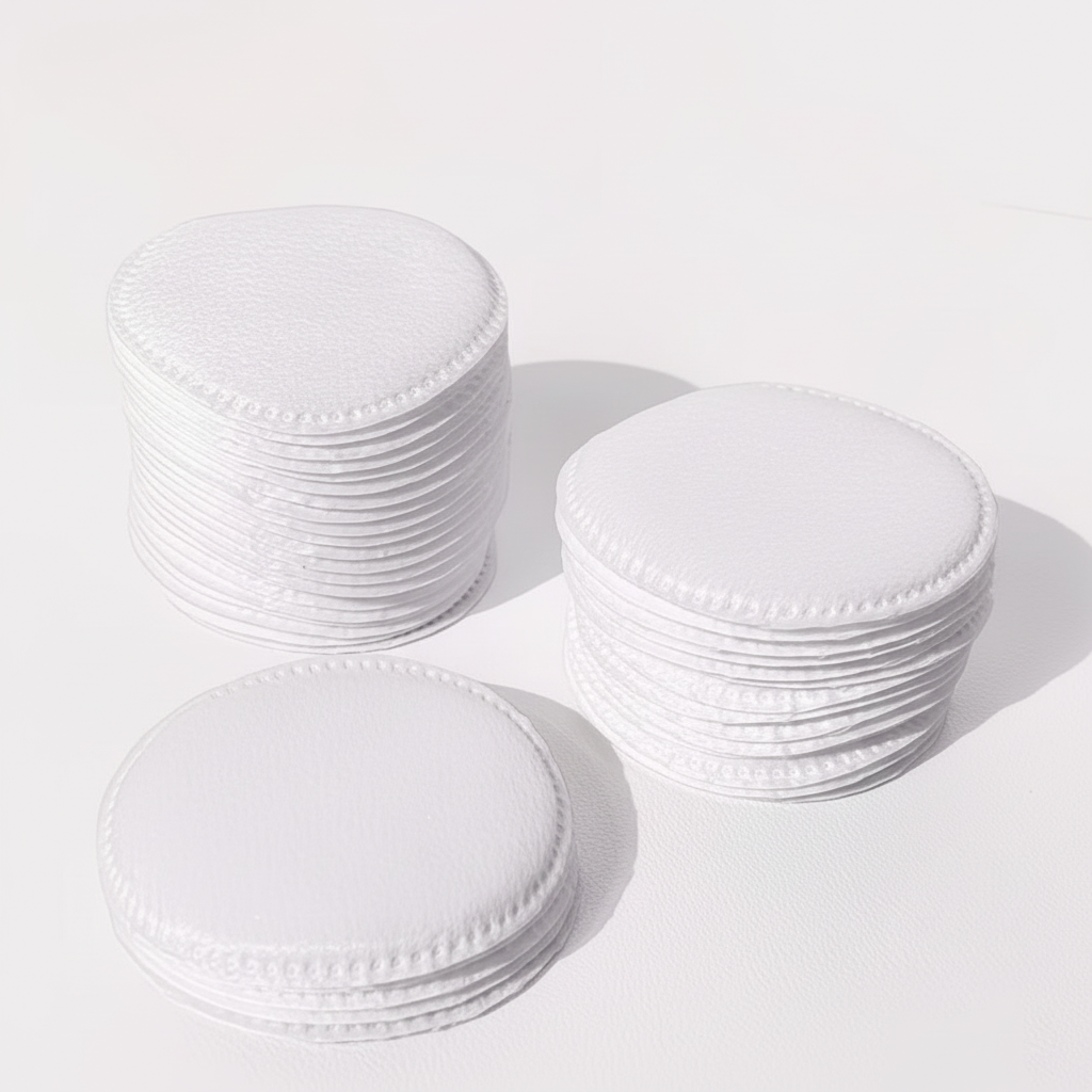Round Cotton Pads – Clean Professional Shot
